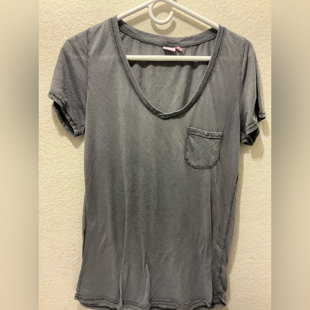 Make + Model Charcoal Short Sleeve Tee